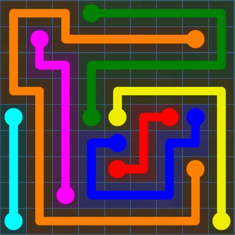 Above is the puzzle solution to. . Flow free level 15 9x9 bonus pack